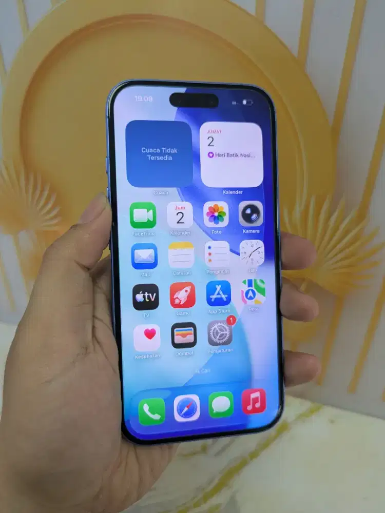 iPhone 16 128GB Resmi iBox
Warna : Ultramarine - Fulset