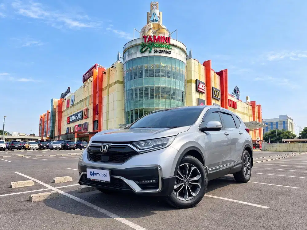TDP RENDAH - Honda CR-V 1.5 Turbo Prestige Bensin-AT 2021 Abu CAJMD