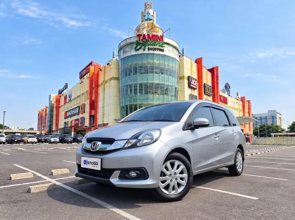 TDP RENDAH - Honda Mobilio 1.5 E Bensin-AT 2014 Abu CFOEB