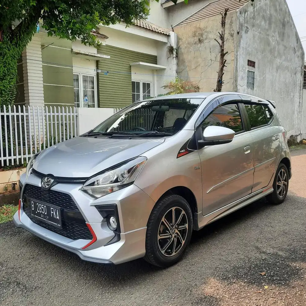 Agya S TRD Matic 2021 Kilometer Istimewa 10rb
