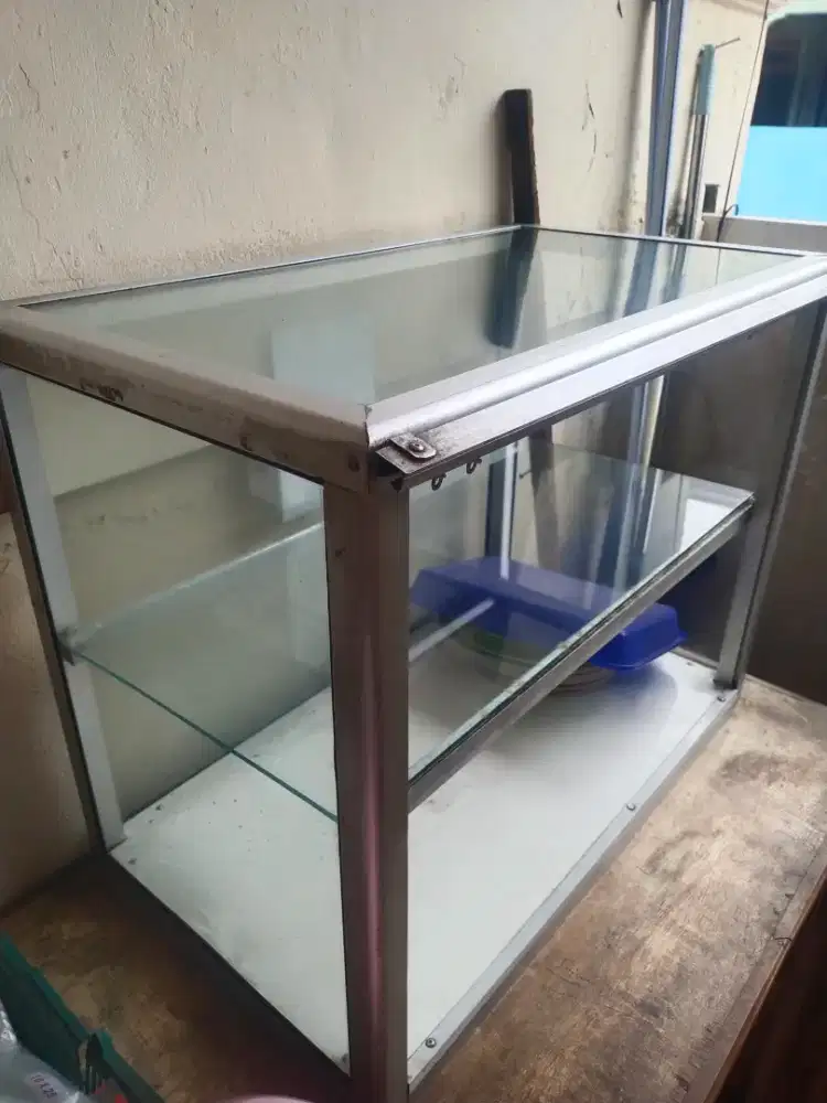 Etalase meja 70x40x55