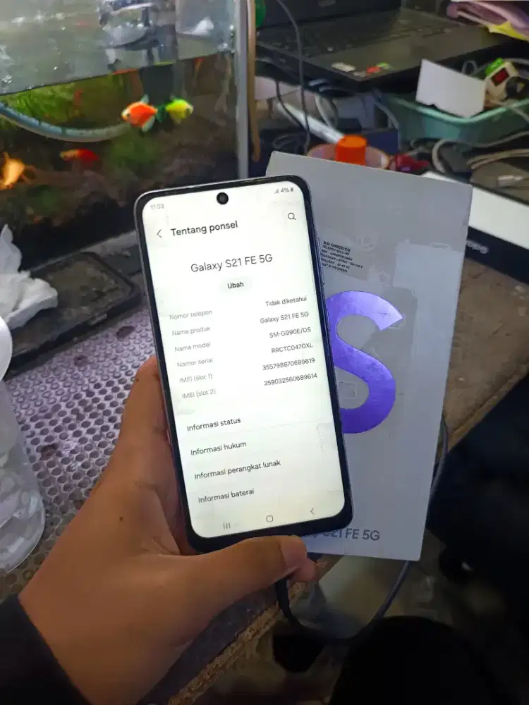 SAMSUNG S21FE 256GB SEIN