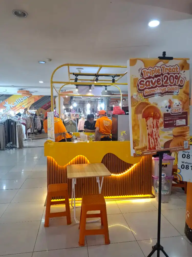 Dijual / Take Over usaha Cheezy Coin franchise