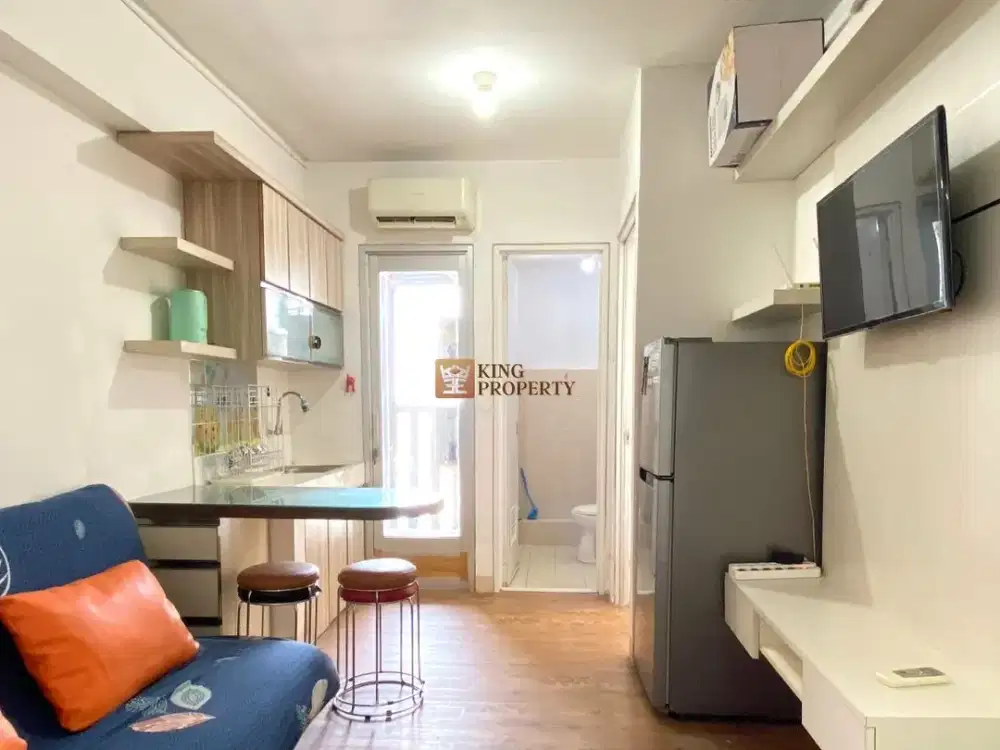 Auto Praktis! Apartemen Green Bay Pluit Greenbay 2Br 35M² Full Furnished Siap Huni, Langsung Terhubung Baywalk Mall
