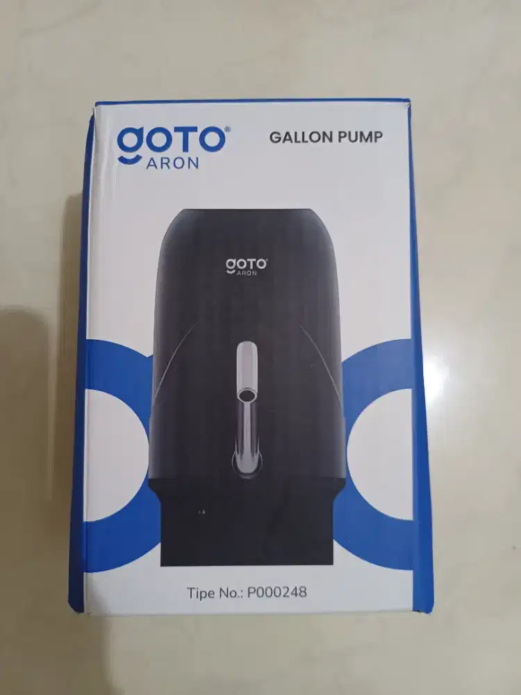 GOTO Aron Pompa Air Galon Elektrik - Hitam ( 100% BARU & ORIGINAL )