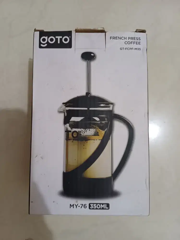 GOTO French Press Coffee 350 ml ( 100% BARU & OROGINAL )