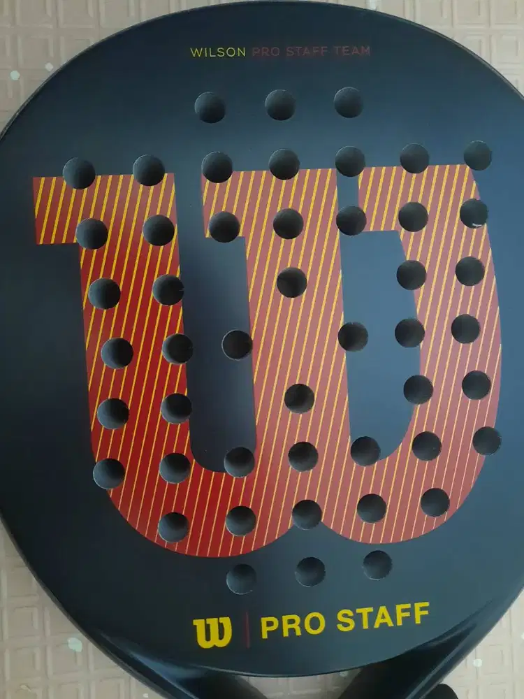 Raket Padel Wilson Pro Staff Team (Second / Bekas) + Cover Kulit
