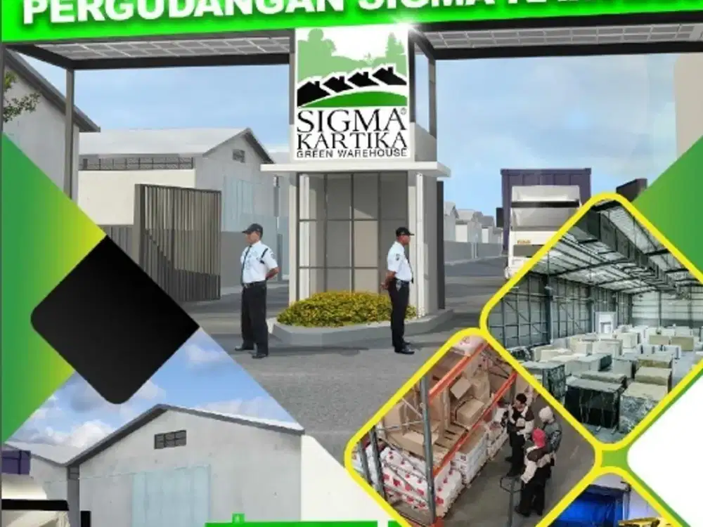 Gudang Dekat BSD ,Sigma Kartika , Gunung Sindur Bogor