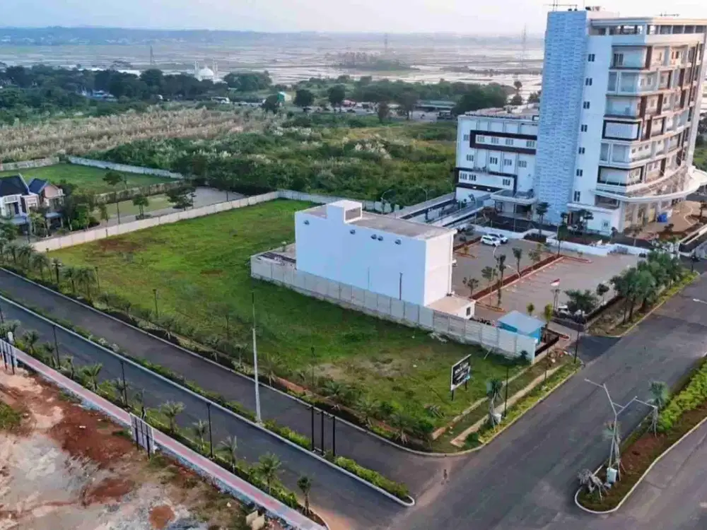 Kavling Komersial Area Depan Kawasan cocok untuk investasi jangka panjang di Parkland Podomoro Karawang