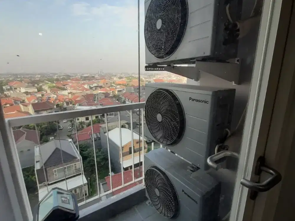 Aptm Puncak Dharmahusada , Full Furnish 3Ac..Water Heater