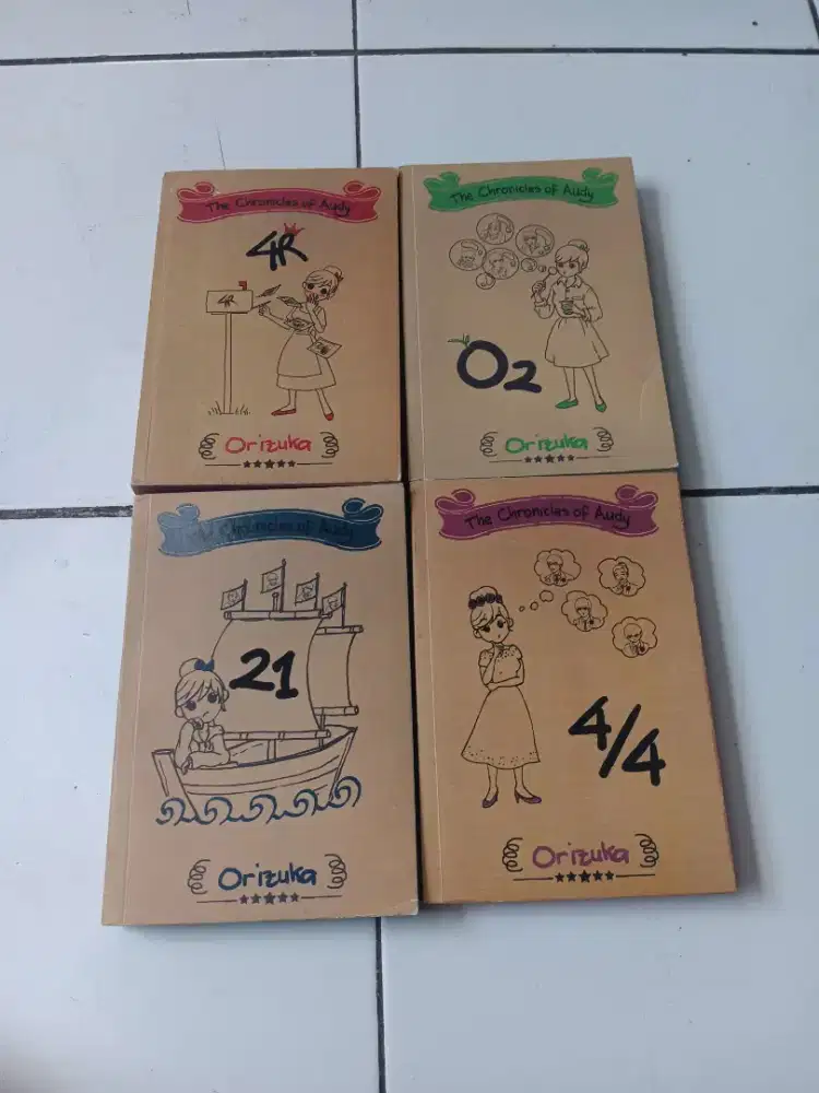 Buku novel orizuka borongan 4pc