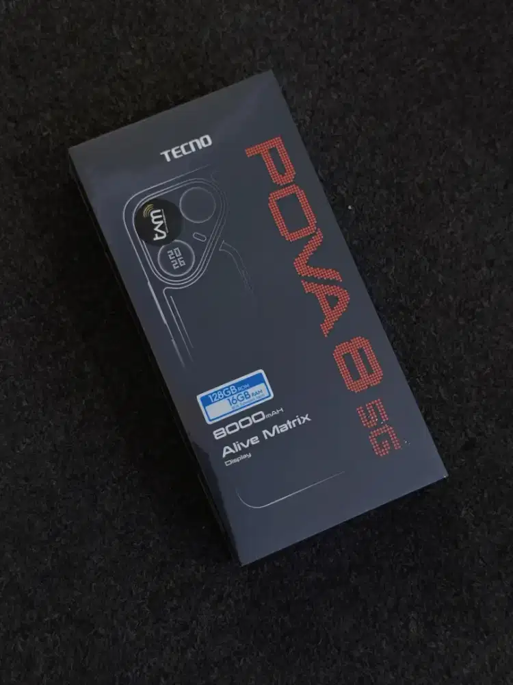 STOK TERBATAS TECNO POVA 8 COD GRATIS ONGKIR