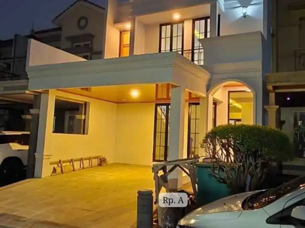 Dijual Rumah 2 Lantai Bangunan Baru Model American Clasic di Raffles Hills Cibubur