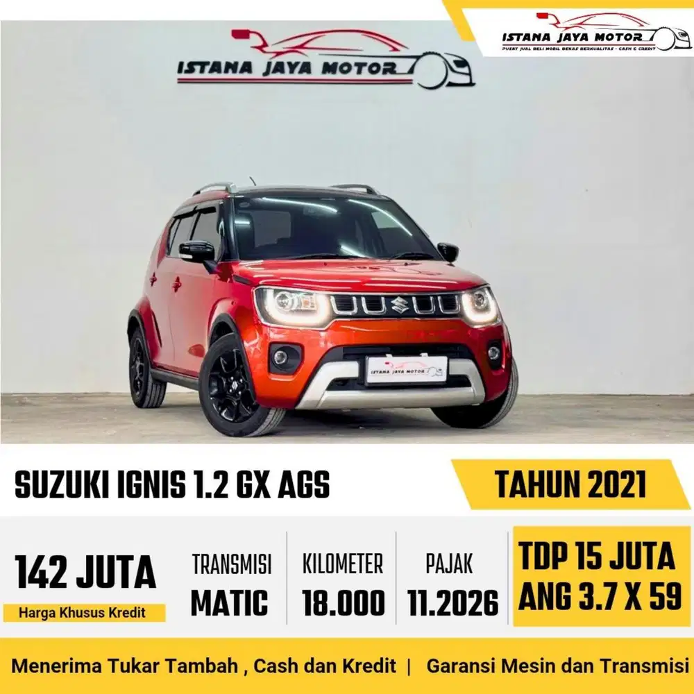 Suzuki ignis GX ags AT 2021