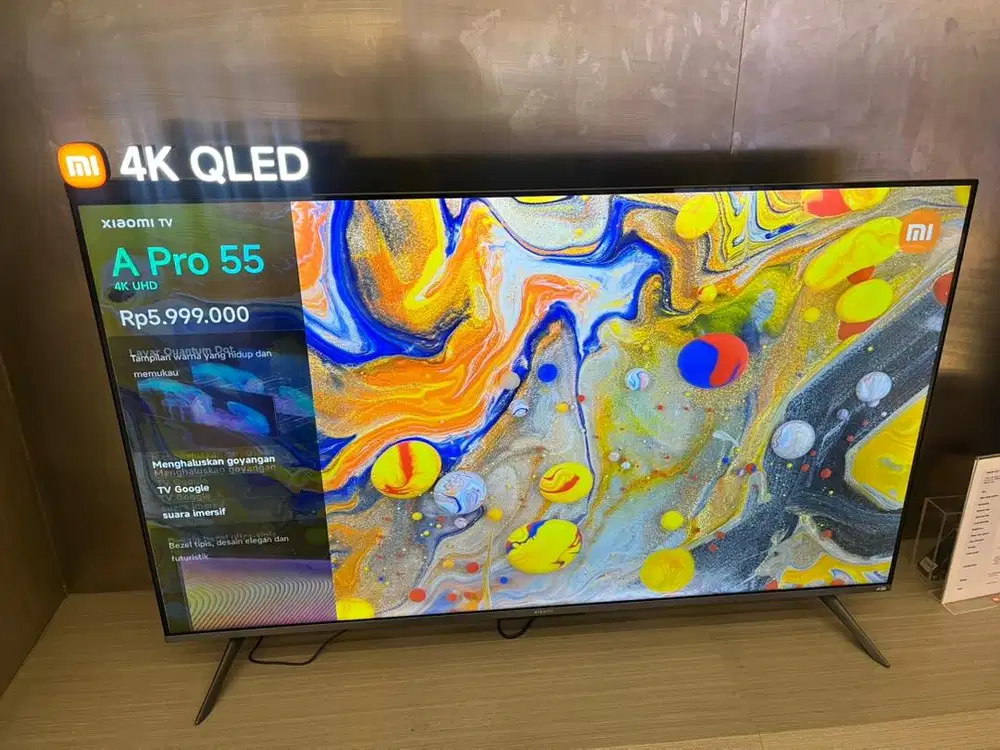 XIAOMI GTV 55 A PRO UHD QLED 2026 CICILAN BISA PAYLATER/KARTUKREDIT
