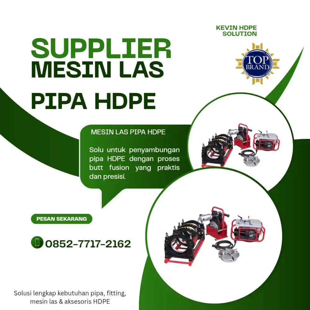 Mesin Las Pipa HDPE
