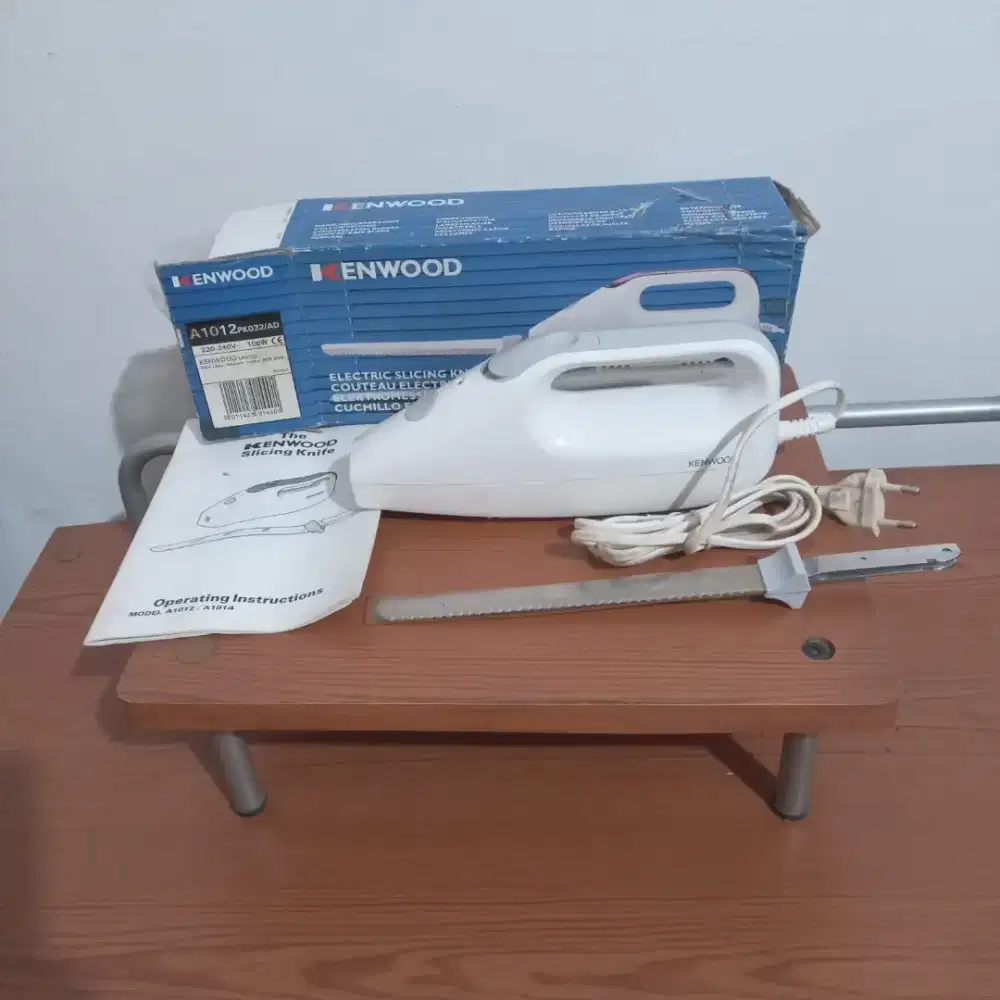 Electrik Pemotong Daging/makanan
Kenwood USA simple BARU