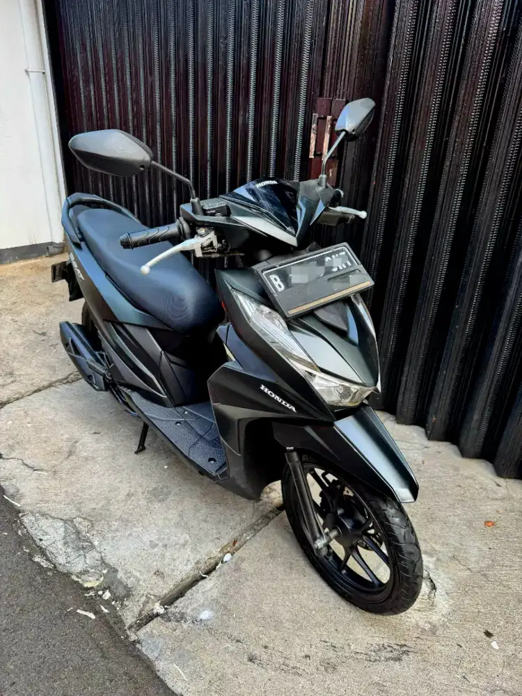 BEAT DELUXE CBS ISS 2021 mulus pajak panjang