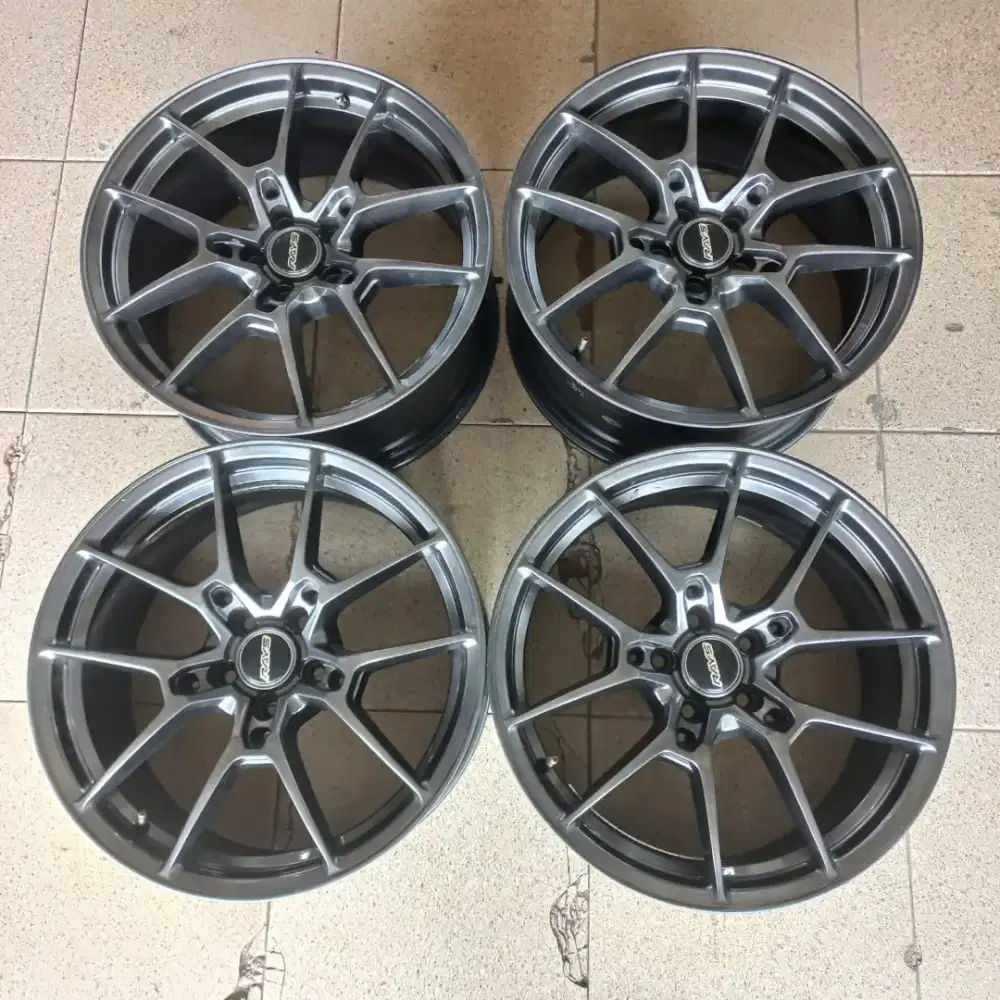 Velg rays g25 r18 5x108 lbr8,5 et38 jaecoo wuling cherry trax dll