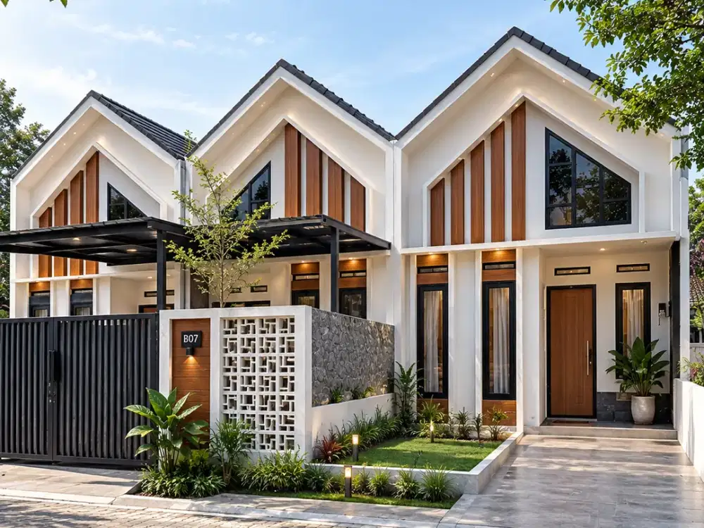 Rumah Scandinavian Estetik 300 Jutaan! Lokasi Strategis Utara Candi Prambanan, SHM Ready