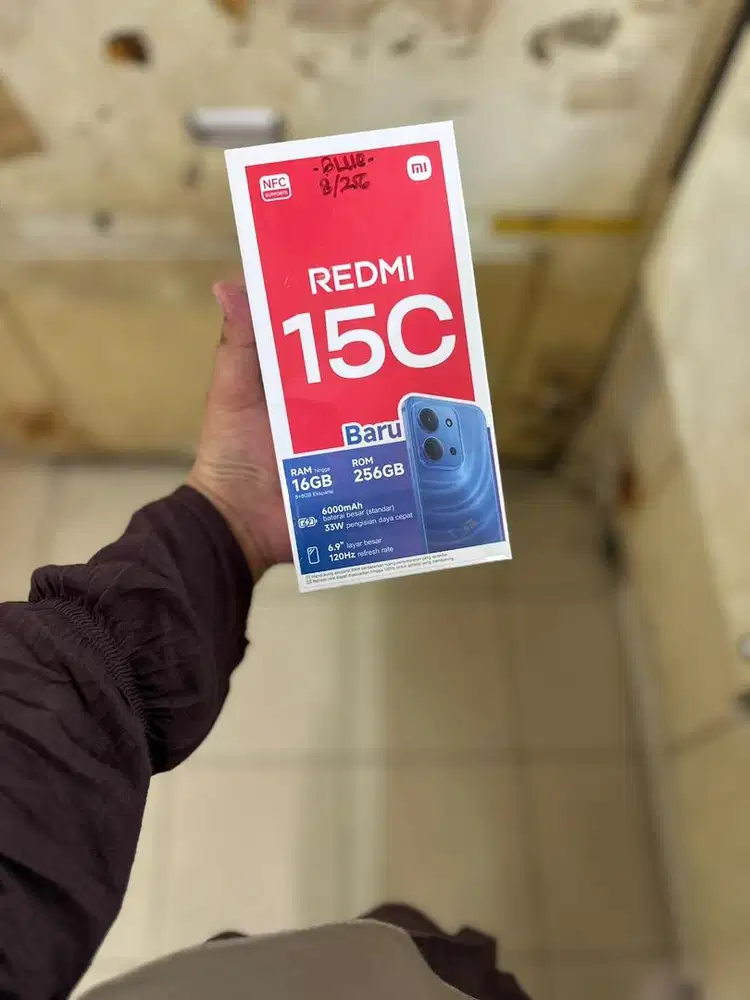 redmi 15c 8/256 new