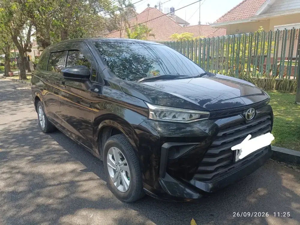 New Avanza E 2023 Automatic (N) Malang Tgn1 Bagus Black Original Ready