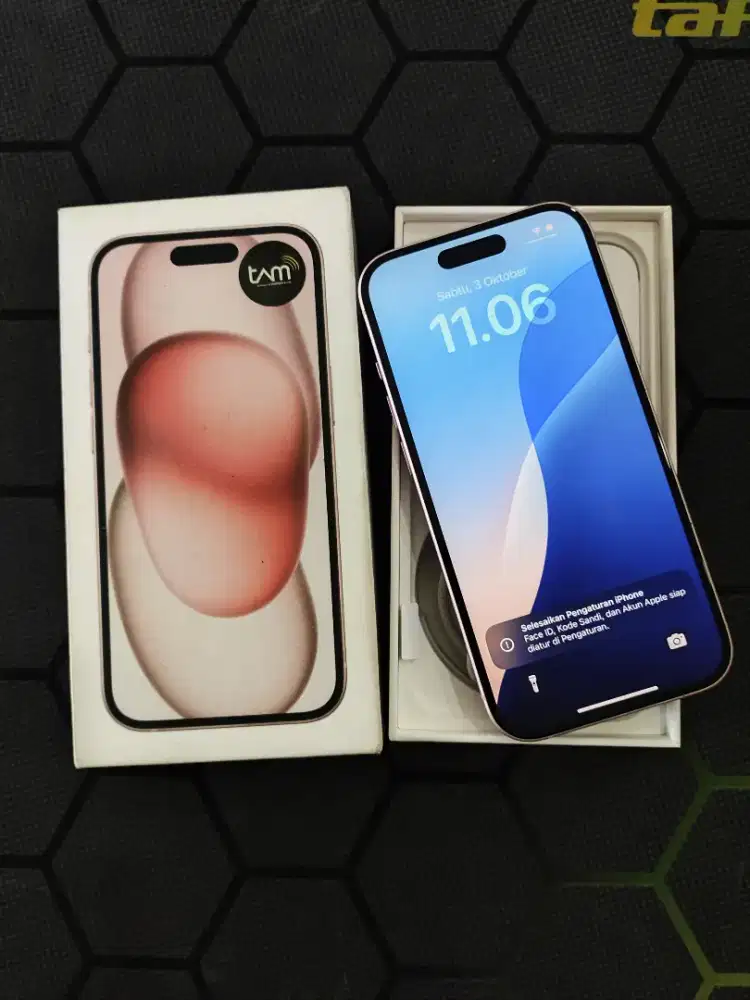 iPhone 15 128GB Resmi Ibox BISA KREDIT TANPA DP!