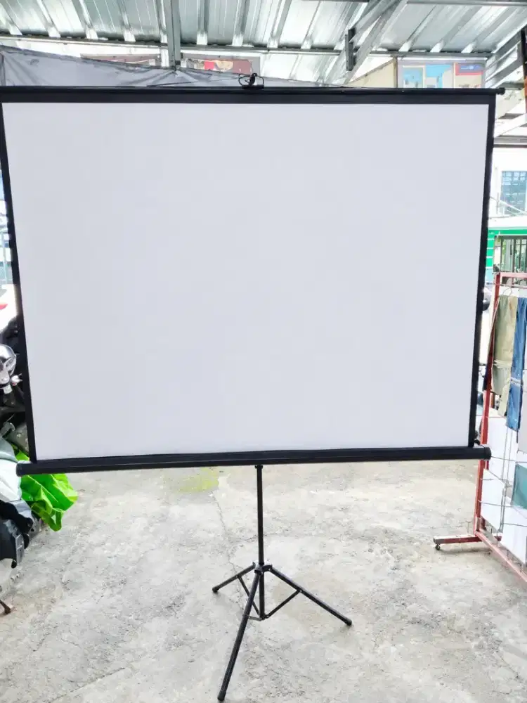 TRIPOD PROYEKTOR G-LITE UKURAN 84 INCH MASIH MULUS