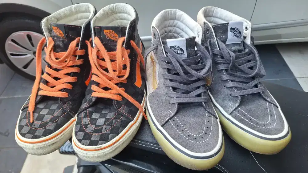 Vans black orange Miro n Wujo / Vans Translucent grey