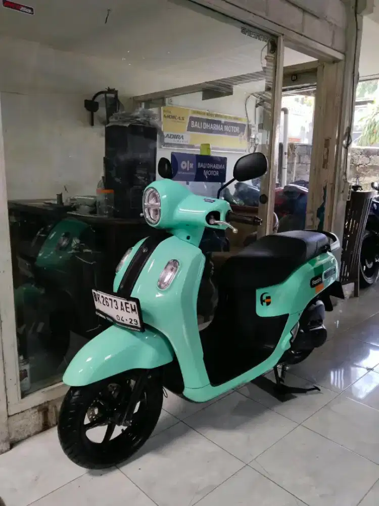 Yamaha fasio 125 thn 2024 cash bli dharma .motor