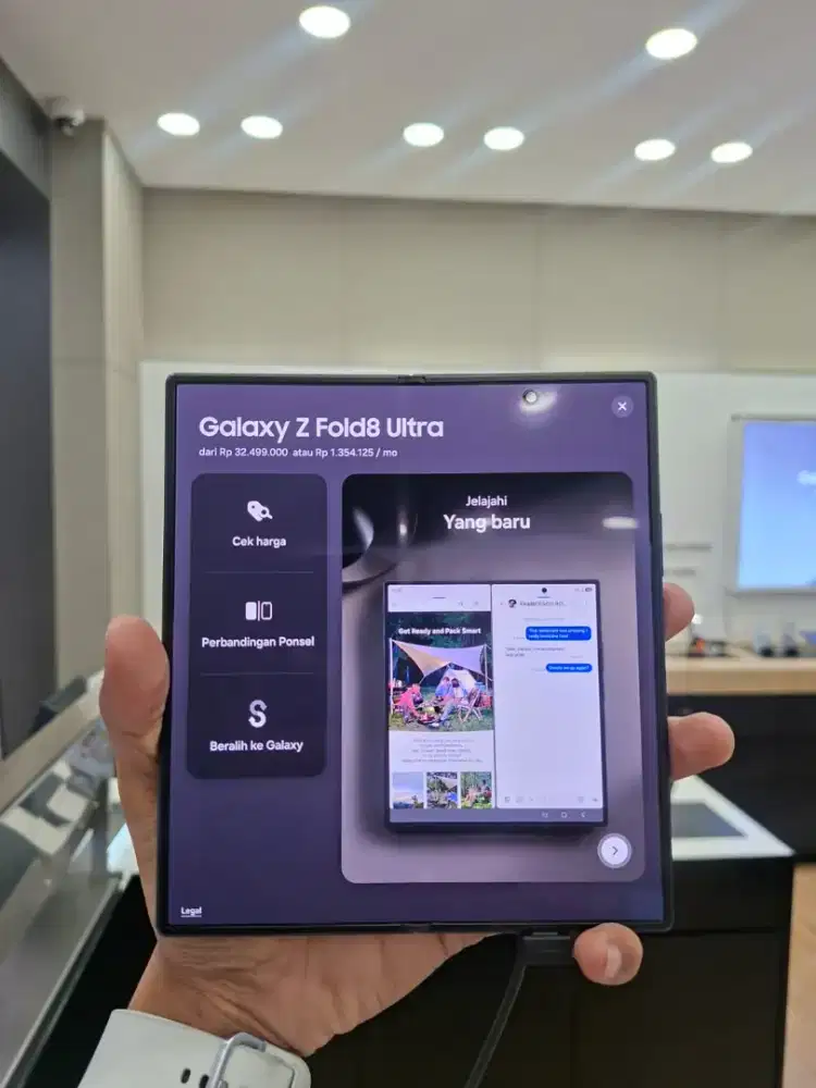 Ready samsung z fold 8 ultra kredit tanpa dp