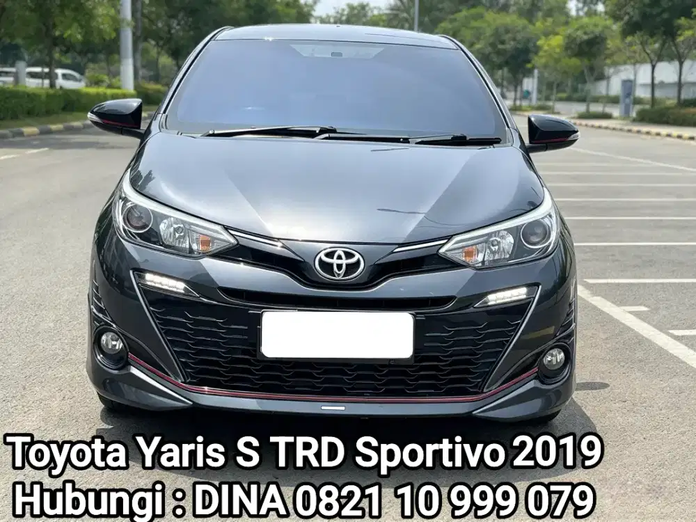 Toyota Yaris S TRD Sportivo 2019 AT 1.5 Low Km, Pajak Panjang