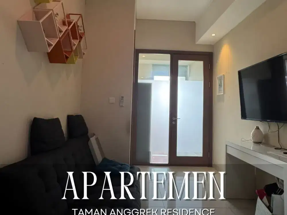 DIJUAL MURAH JARANG ADA APARTEMEN TAMAN ANGGREK RESIDENCE TOWER AZALEA 1+1BR JAKARTA BARAT