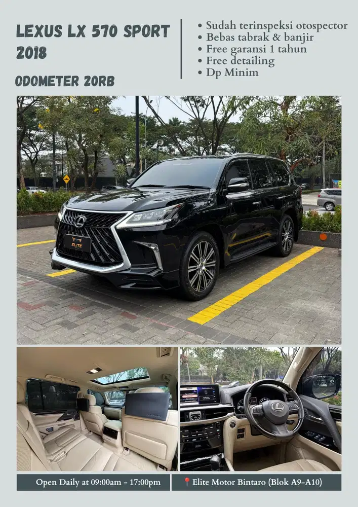 Lexus LX 570 Sport 2018