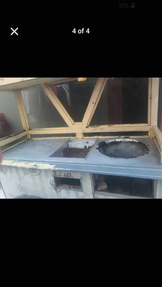 gerobak kayu roda 3
