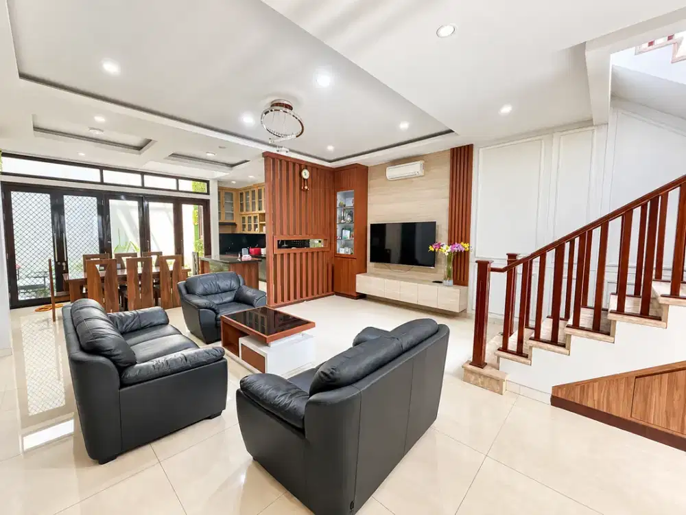 Rumah Harmony Golf Island 2LT8x20 160m2 3KT Full Furnished PIK Pantai Indah Kapuk
