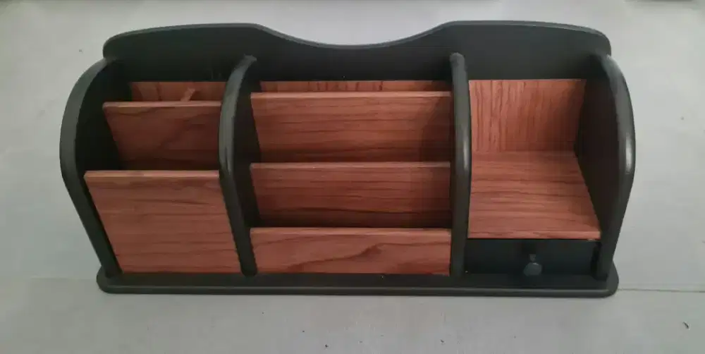 Desktop Stationary Organizer Kayu