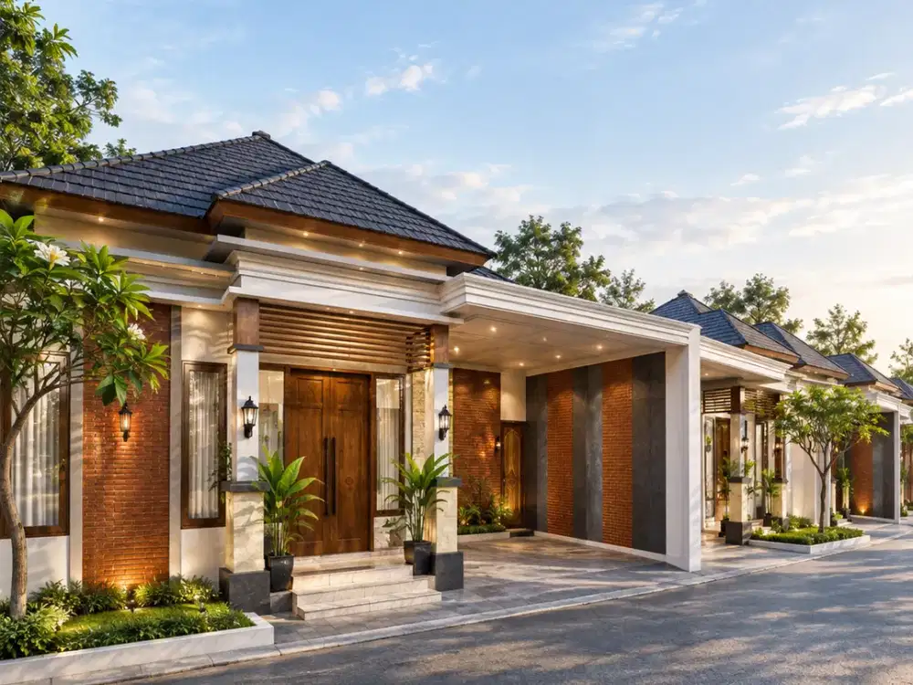 Serasa Punya Vila Bali Sendiri! Rumah dengan View Persawahan, Harga Menarik & SHM Ready
