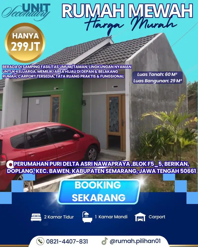 Rumah Dengan Ukuran Yang Pas Untuk Kebutuhan Keluarga Yang Luas
