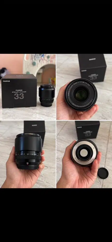 Lensa fujifilm xf 33mm f 1.4
