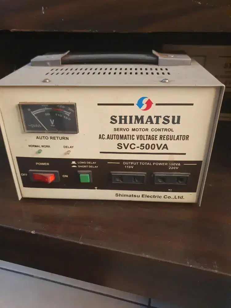 Jual Stabilizer Listrik Shimatsu