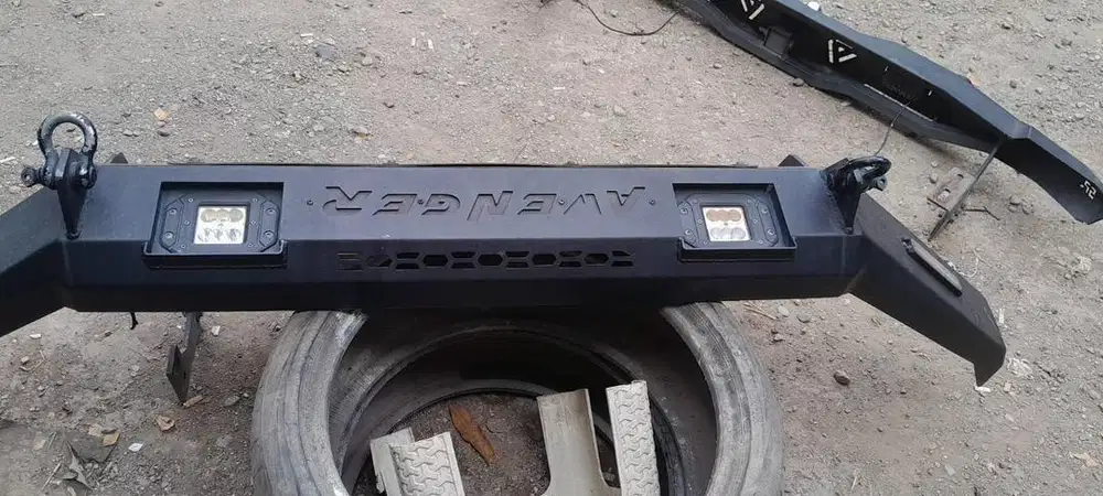 Besi pengaman depan belakang fortuner