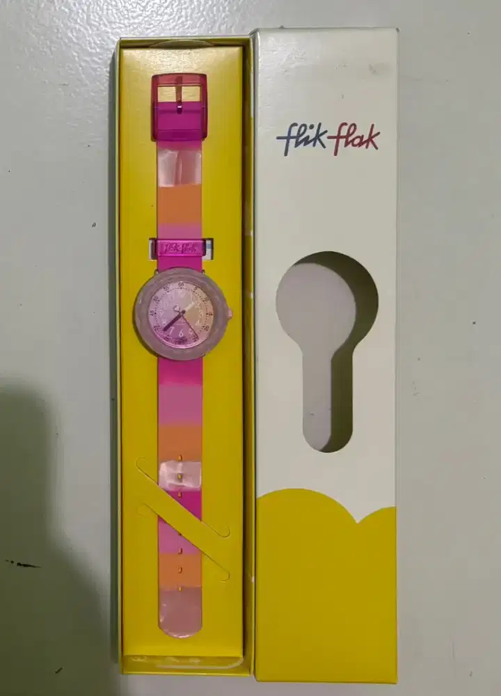 JAM SWATCH Flik-flak Pink (kid’s watches)
