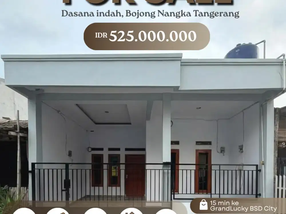 Cari Rumah Strategis di Bawah 600 Juta Lokasinya Dekat Banget ke SMS & GrandLucky