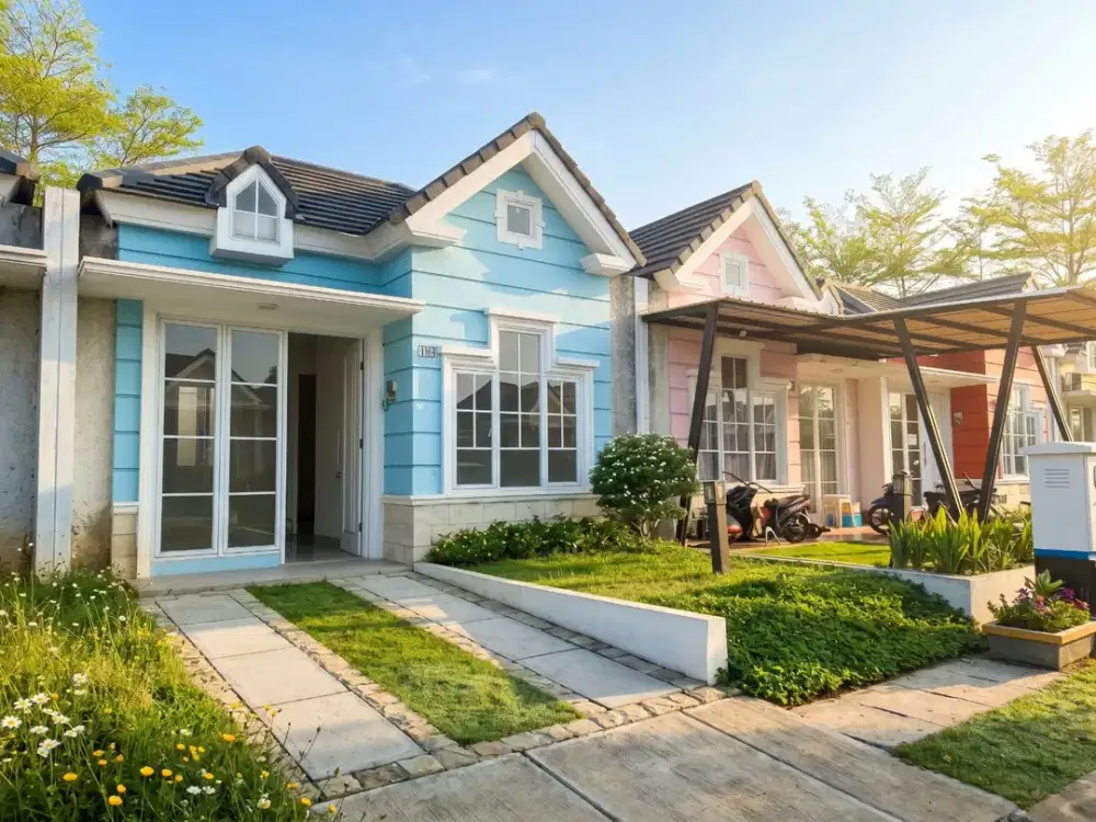 BU RUMAH 1 LANTAI | JL BOULEVARD PERUMAHAN BRITANIA, BEKASI | SHM | LT 72 | LB 42 | BEBAS BANJIR