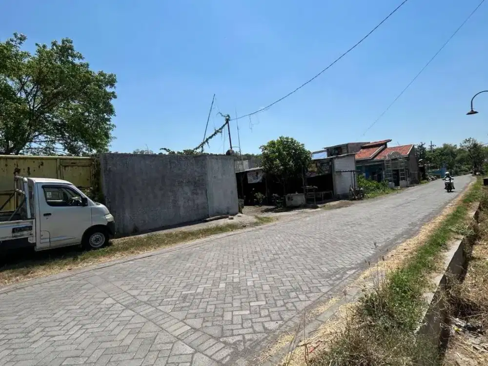 Tanah Bulusari GempolHadap TimurAkses Jalan Kontainer dan Tronton Aman