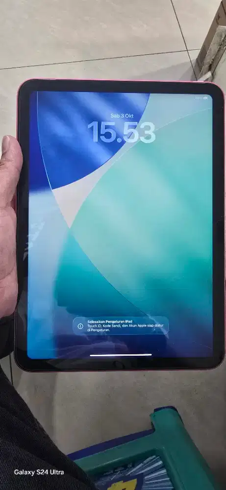 Ipad 10 256gb wifi only second komplit mulus