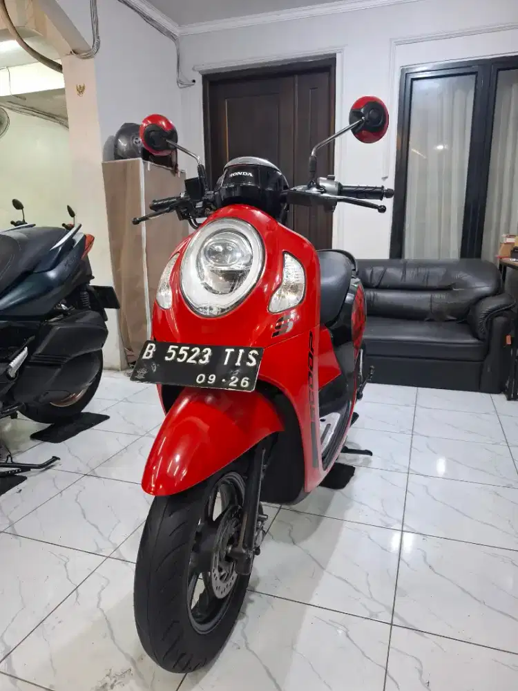 HONDA SCOOPY SPORTY 2021, MERAH HITAM ISTIMEWA