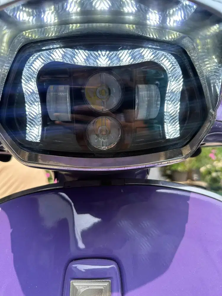Headlamp vespa matic
