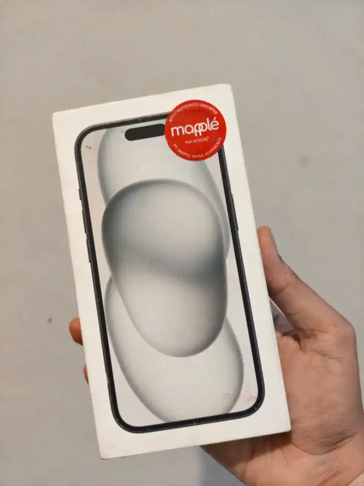 Jual iphone 15 blue 128 New Baru Segel resmi